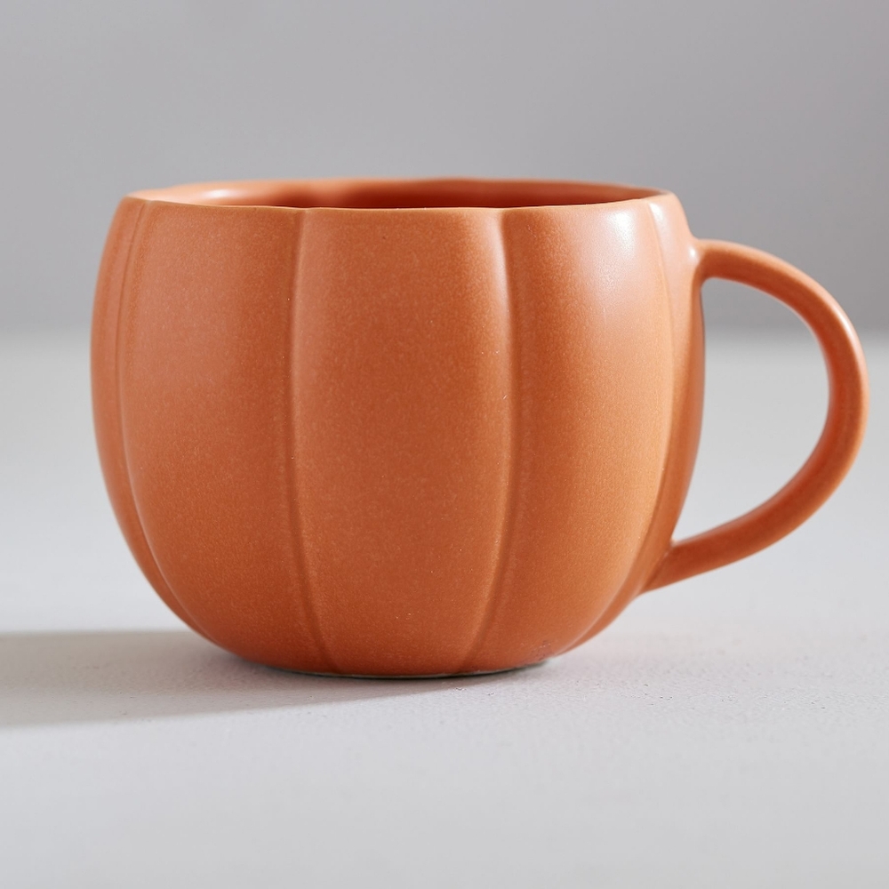 Nwot Pottery Barn Pumpkin stoneware mug